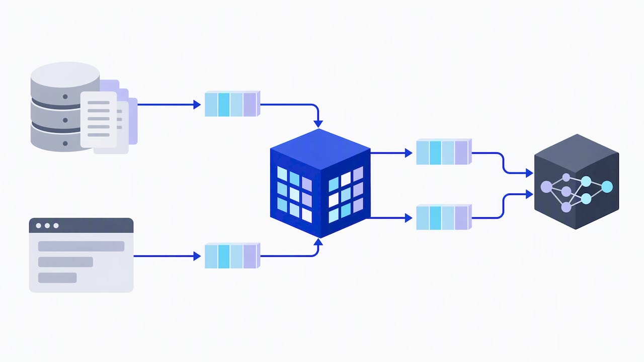 Shared feature store serving training and inference